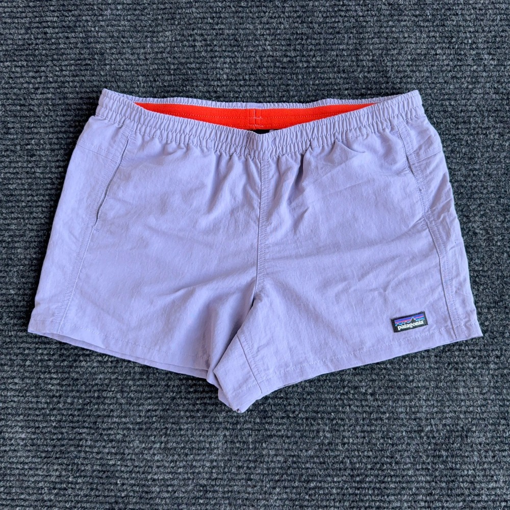 Patagonia Outdoor Nylon Shorts Women's XXL 16-18 Lavender Purple 57067